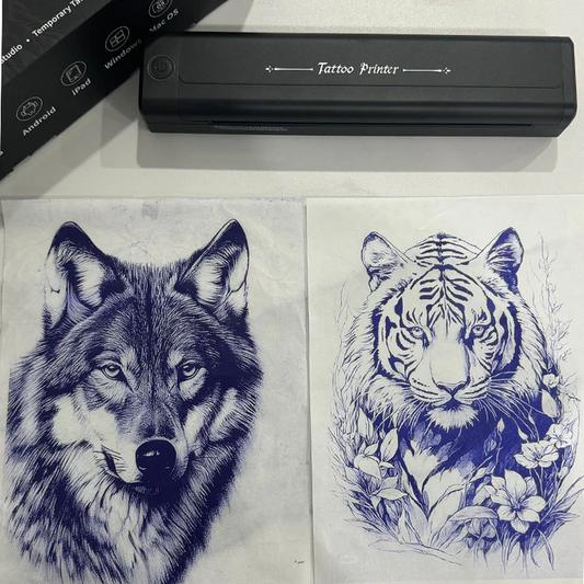 Wireless Tattoo Stencil Printer