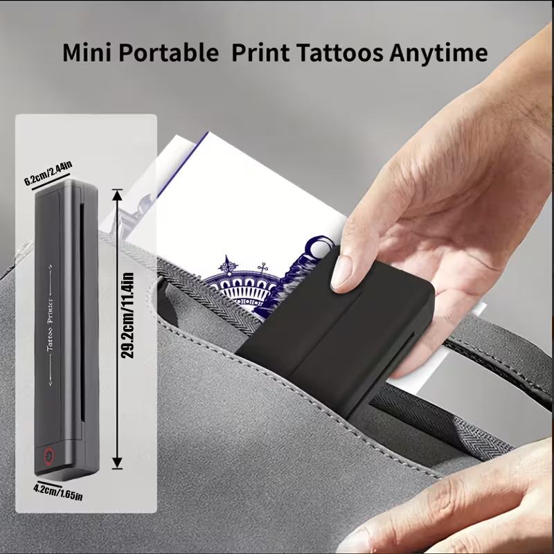Wireless Tattoo Stencil Printer