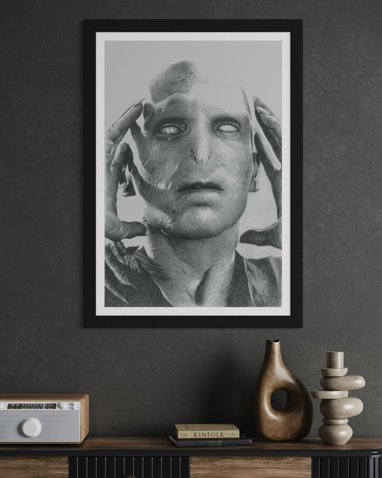 VOLDEMORT (Harry Potter) Drawing - A3 Print