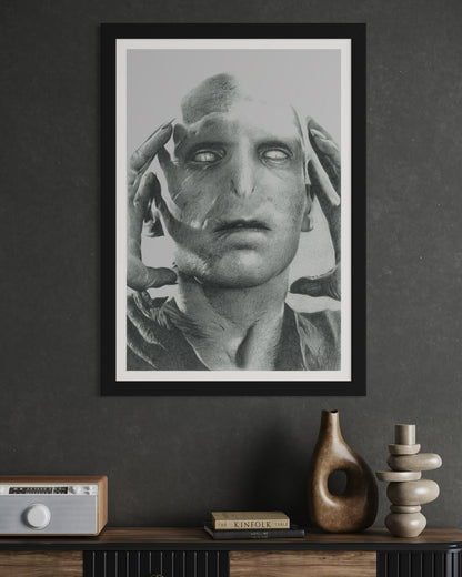VOLDEMORT (Harry Potter) Drawing - A3 Print