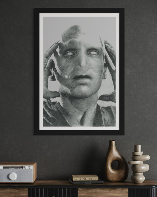 VOLDEMORT (Harry Potter) Drawing - A3 Print