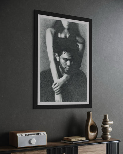 THE WEEKND (Trilogy) Drawing - A3 Print