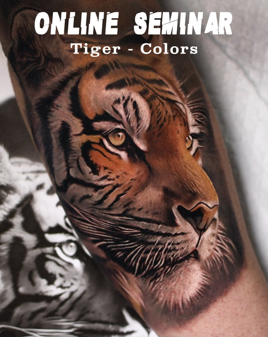 Tiger - Color Realism Tattoo Seminar