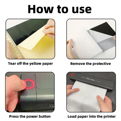 Wireless Tattoo Stencil Printer