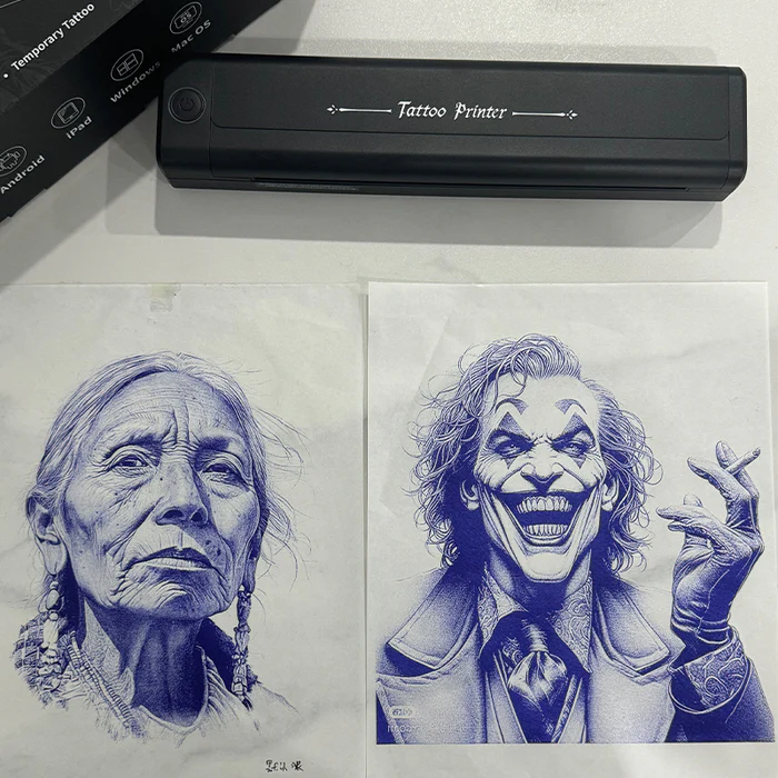 Wireless Tattoo Stencil Printer