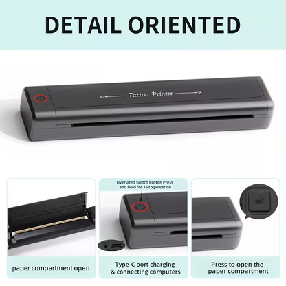 Wireless Tattoo Stencil Printer